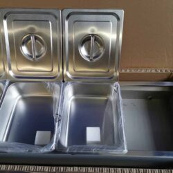 Výdejní vodní lázeň s krytem 5 x GN 1/2