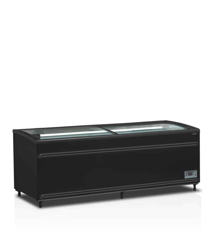 Black Supermarket Cooler / Freezer SFI210B-CF VS