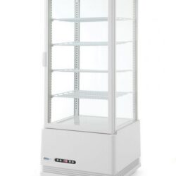 Chlazená skříň displeje, 98 l, Arktic, bílá