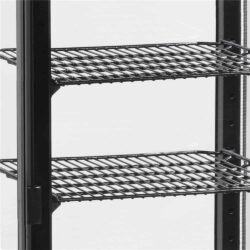 Chladicí vitrína stolní, černá TEFCOLD UPD 60 BLACK