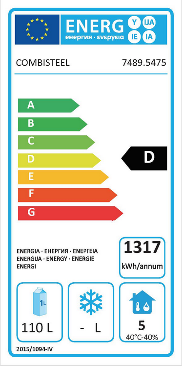 CS700 chlazený pult výška 600 1200