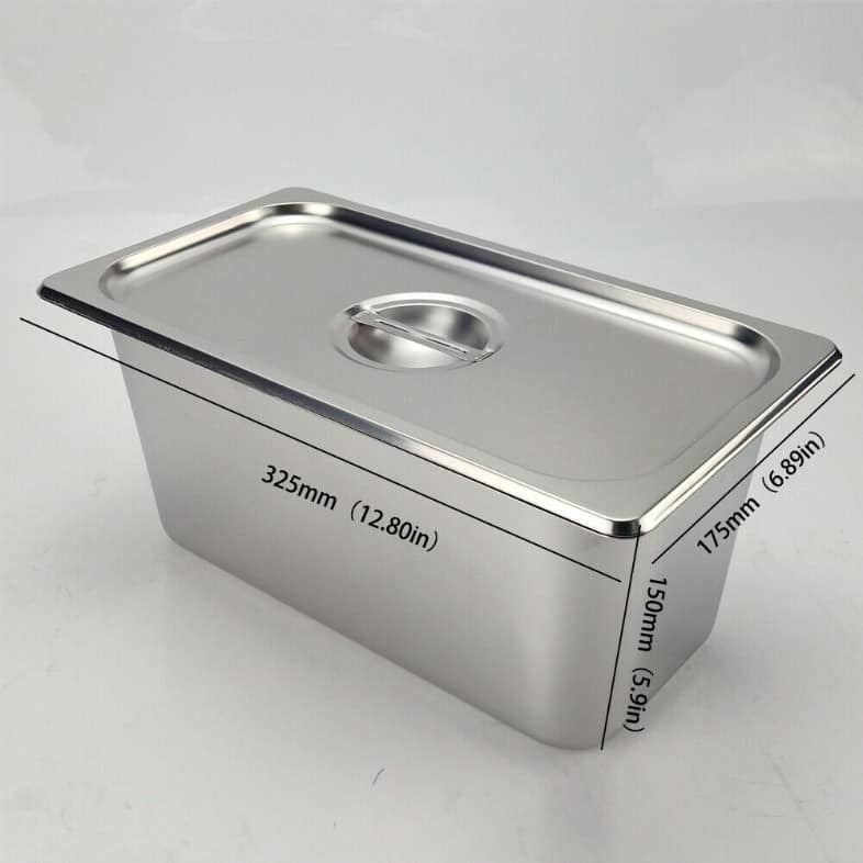 Vodní lázeň 2x GN 1/3 + 2xGN 1/6