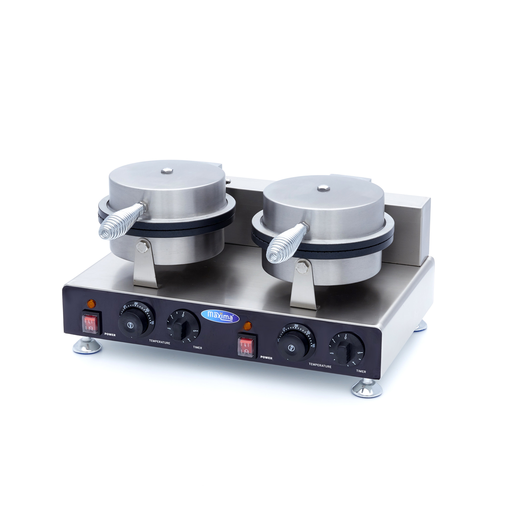 Máquina para hacer gofres/conos de helado doble - Imagen 5