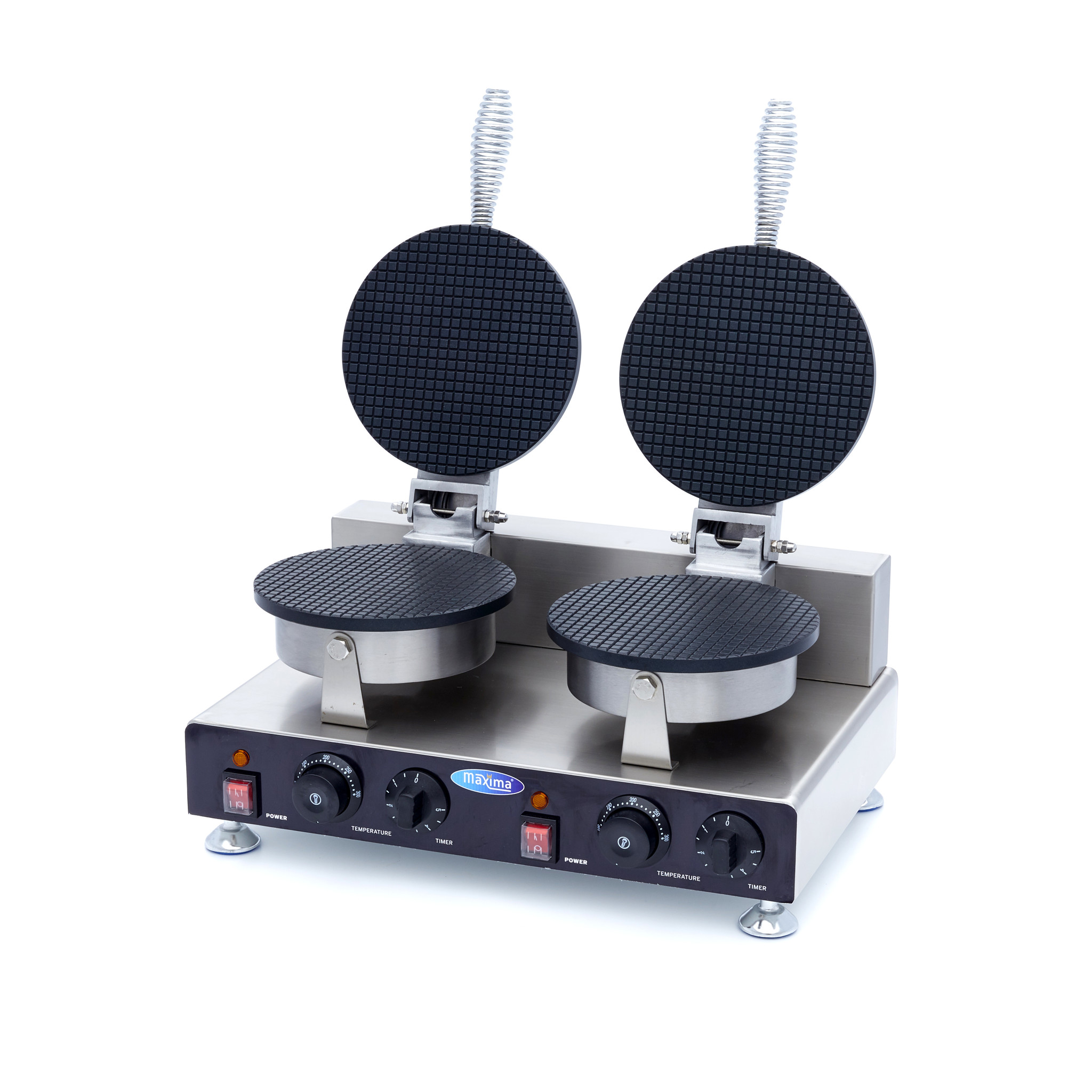 Máquina para hacer gofres/conos de helado doble - Imagen 6