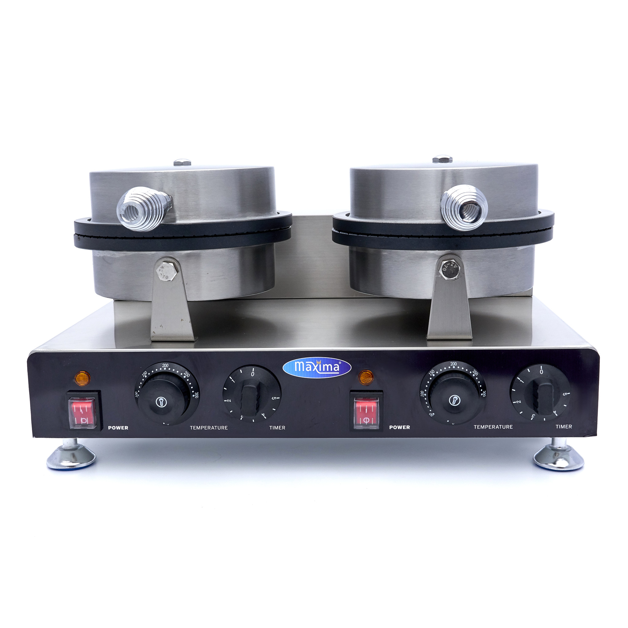 Máquina para hacer gofres/conos de helado doble - Imagen 7