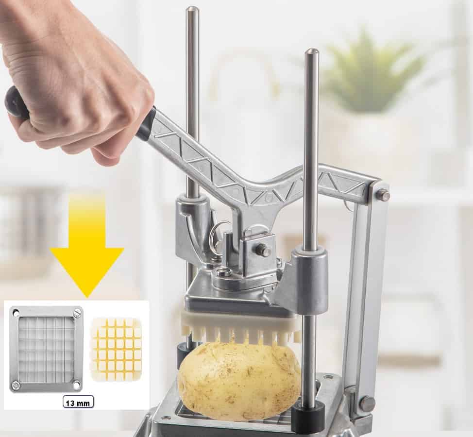 Kráječ na hranolky Vertikální jedna čepel - 13-mm