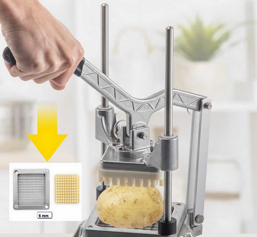 Kráječ na hranolky Vertikální jedna čepel - 6-mm