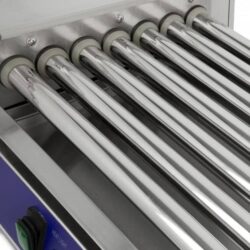 Opékač párků - roller 7 válců nerez