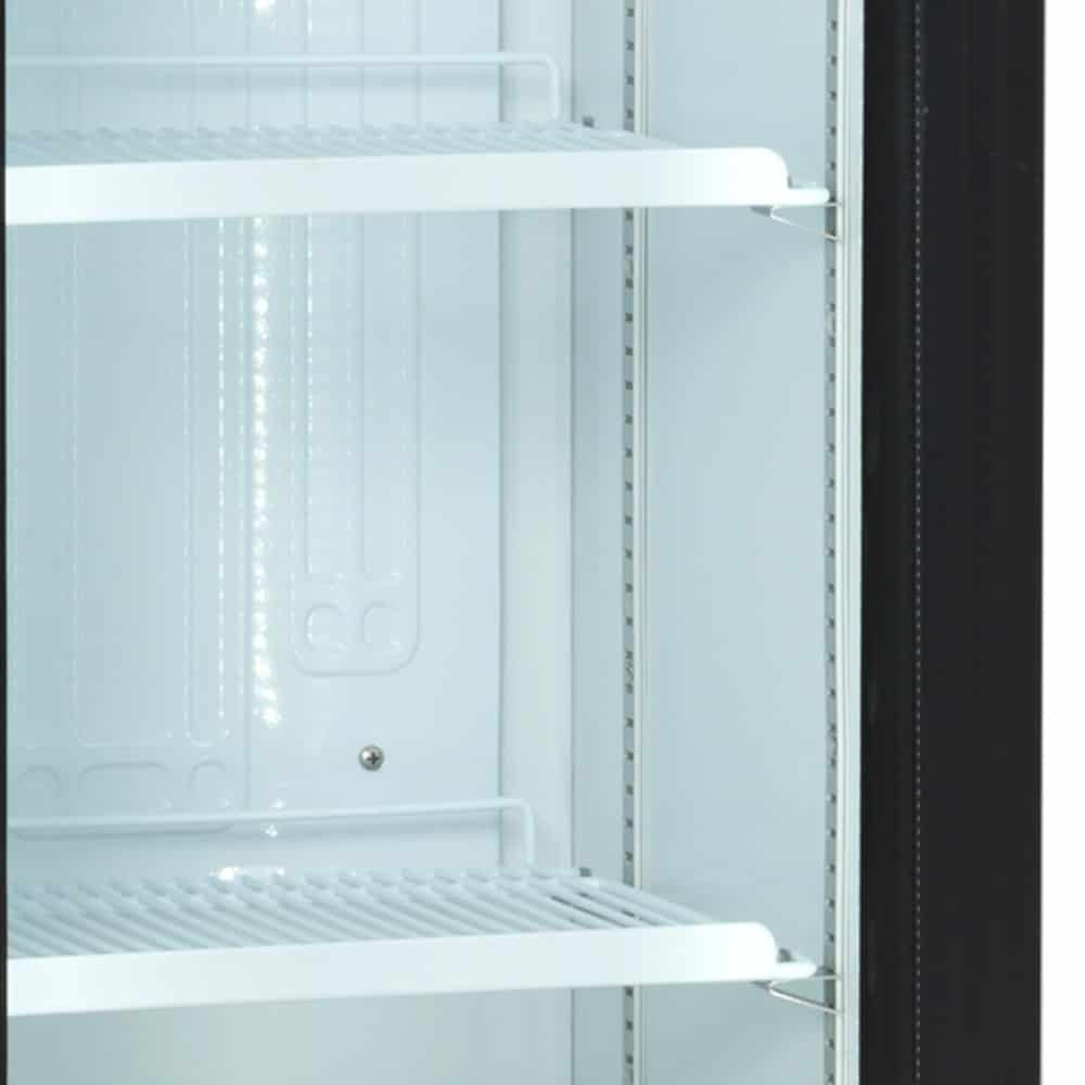 Chladicí skříň prosklené dveře TEFCOLD FSC 175H