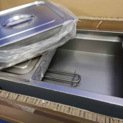 Výdejní vodní lázeň s krytem 3 x GN 1/2