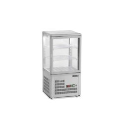 Chladicí vitrína stolní, šedá TEFCOLD UPD 60 GREY
