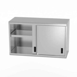 Závěsná skříňka s posuvnými dvířky, HENDI, 100x40x60cm