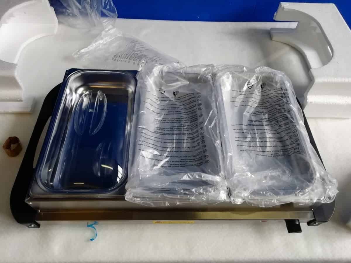 Elektrická ohřívací deska 3x GN 1/3