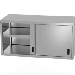 Závěsná skříňka s posuvnými dvířky HENDI, 100x30x60cm 