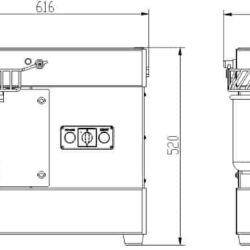Hnětač těsta CS 7062A 10L