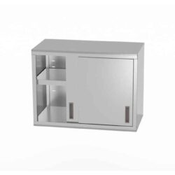 Závěsná skříňka s posuvnými dvířky, HENDI, 80x40xh60cm