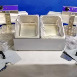 Gastro fritéza dvojitá 2 x 10L  6kW