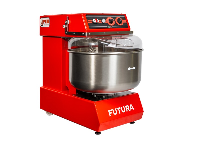 Profesionální spirálový mixér FUTURA 30-40 kg Bílý