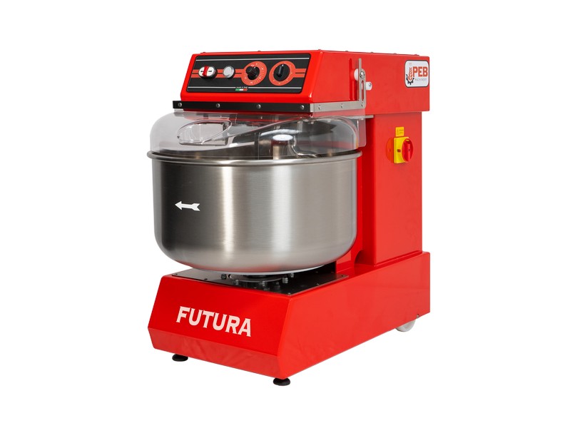 Profesionální spirálový mixér FUTURA 30-40 kg Bílý